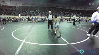 64 lbs Round Of 32 - Johnathon Primeaux, Henryetta Knights Wrestling Club vs Colten Nutter, Pryor Tigers