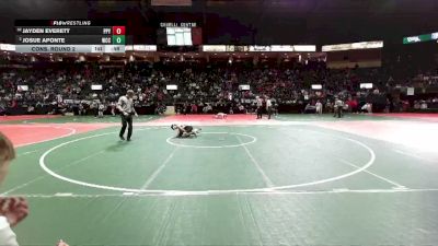 85 lbs Cons. Round 2 - Josue Aponte, WCCA vs Jayden Everett, PPY2