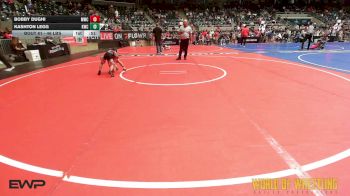 46 lbs Quarterfinal - Bobby Dughi, Miami Wrestling Club vs Kashton Legg, Keystone Wrestling Club