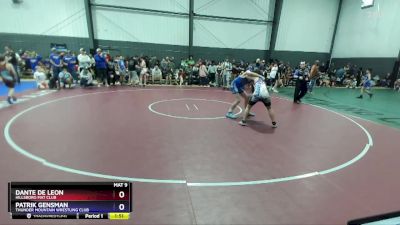 149 lbs Round 1 - Dante De Leon, Hillsboro Mat Club vs Patrik Gensman, Thunder Mountain Wrestling Club