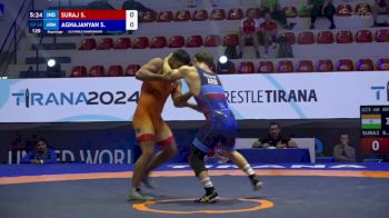 60 kg Repechage #2 - Suraj Suraj, India vs Suren Aghajanyan, Armenia