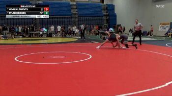 197 lbs Champ. Round 2 - Kevin Clements, San Francisco State vs Tyler Hodges, Cal Poly