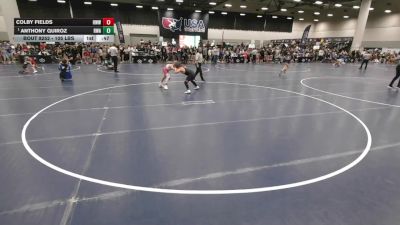 105 lbs Semis - Anthony Quiroz, Region Wrestling Academy vs Colby Fields, Rogue Warrior Wrestling