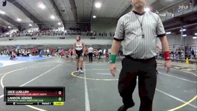 190 lbs Cons. Round 2 - Landon Adkins, Buchanan County Wrestling Club vs Jace Luellen, Eagles Wrestling Club Liberty North