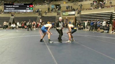172 Championship Bracket Cons. Round 5 - Charlie Nelson, Prior Lake vs Joe Scully, STMA