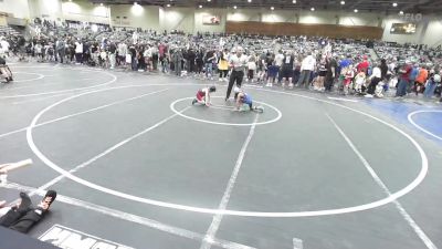 49 lbs Round Of 16 - Christian Poston, The Rock Of Redmond vs Koa Reilly, Damonte Mustangs WC