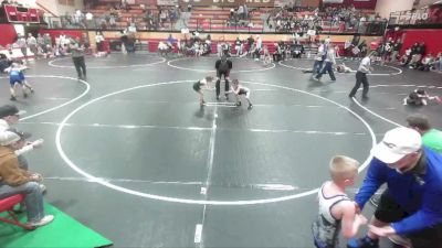 53 lbs Cons. Sub-semis - Marshall Armstrong, Idaho vs Corbin Hennefer, Declo Stingers