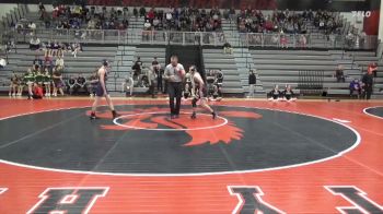 126 lbs Quarterfinal - Cale Vandermark, Ankeny Centennial vs Jayden Ricklefs, Davenport Central