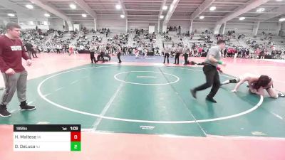 195 lbs Semifinal - Harry Maltese, VA vs Dante DeLuca, NJ