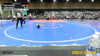 40 lbs Consolation - Emily Palomino, NM Beast vs Azalea Garcia, Red Wave Wrestling