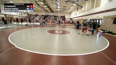 138 lbs Semifinal - PJ Terranova, Apex vs Michael Gorrell, Duro