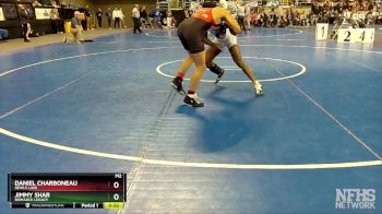 133 lbs 7th Place Match - Jimmy Shar, Bismarck Legacy vs Daniel Charboneau, Devils Lake