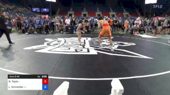 145 lbs Cons 8 #2 - Noah Manuel Tapia, Illinois vs Layton Schneider, Oklahoma