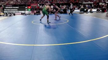 5A 190 lbs Quarterfinal - Jeramiah Palmer, Sandpoint vs Peyton Sardinha, Lakeland
