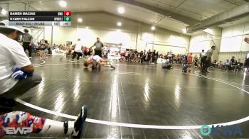 76 lbs Quarterfinal - Damen Macias, Berryhill Wrestling Club vs Kyzer Falcon, Division Bell Wrestling