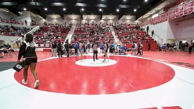 JH 96 lbs Champ. Round 1 - Kalia Morris, HARRAH vs Leiann Kaio, LAWTON