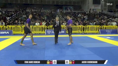 Jacob H Bornemann vs Evan James Duncan 2025 Pan IBJJF Jiu-Jitsu No-Gi Championship