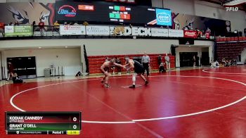 174 lbs Cons. Semi - Grant O`Dell, Bellarmine vs Kodiak Cannedy, Little Rock