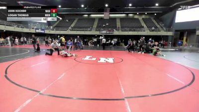 3rd Place - John Kocher, Washington Township vs Logan Thomas, Mount Laurel Township