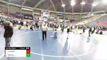 120 lbs 7th Place Match - Jagger French, USA Gold vs Jaxon Mackey, Legends Of Gold Las Vegas