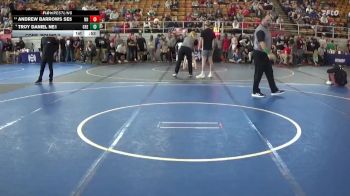 144 lbs Cons. Round 2 - Andrew Barrows SE5, No Name vs Troy Daniel NE1, Green