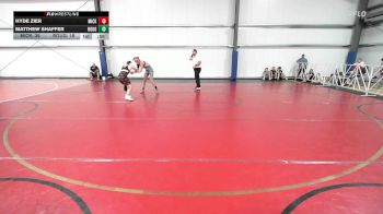 154 lbs Rr Rnd 2 - Hyde Zier, Micky's Maniacs Grey vs Matthew Shaffer, Roughneck Wrestling Club