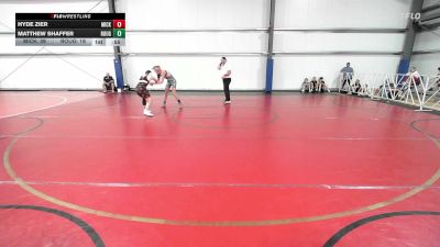 154 lbs Rr Rnd 2 - Hyde Zier, Micky's Maniacs Grey vs Matthew Shaffer, Roughneck Wrestling Club