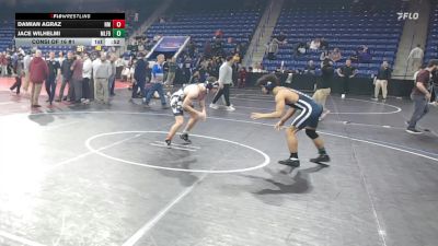 165 lbs Consi Of 16 #1 - Damian Agraz, North Middlesex vs Jace Wilhelmi, Milford NH