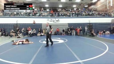 76 lbs Semifinal - Brent Helvey, Suples Wrestling Club vs Cruz Armstrong, Sublime Wrestling Academy