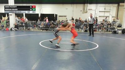 80 lbs Consi Of 16 #1 - Odin Puckett, VA vs Keegan Beard, PA