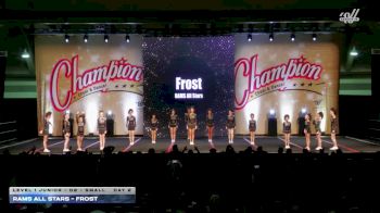 RAMS All Stars - Frost [2025 L1 Junior - D2 - Small Day 2] 2025 Champion Cheer and Dance Grand Nationals