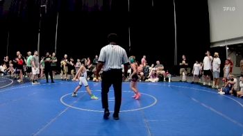 72 lbs Round 3 (4 Team) - Marissa Smith, Scorpions vs Cameron Leh, The Outsiders