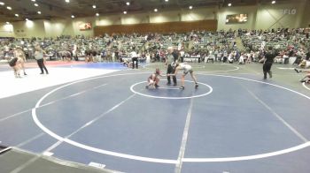 80 lbs Quarterfinal - Hope Stephens, Jr Eagles vs Ayverie Krantz, Nevada Elite