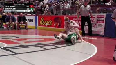 285 lbs Consi 5 - Colin Whyte, West Greene vs Casey Wilson, Laurel