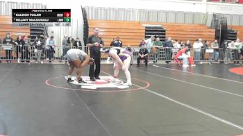 235 lbs Quarterfinal - Kaleigh Fuller, Montachusett vs Hillary MacDonald, Lawrence