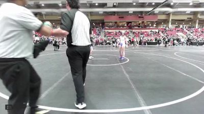 110 lbs Quarterfinal - Addison Neal, The Best Wrestler vs Olivia Martin ...