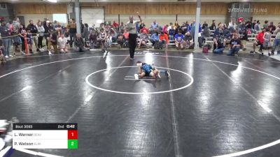 M 66 lbs Consi Of 8 #1 - Logan Werner, Beavertown vs Parker Watson, Elmira