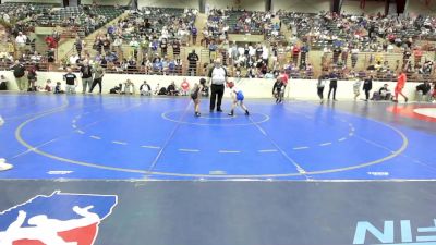 51 lbs Round Of 16 - Cj Bridges, Temple WREC vs Hunter Butler, Georgia