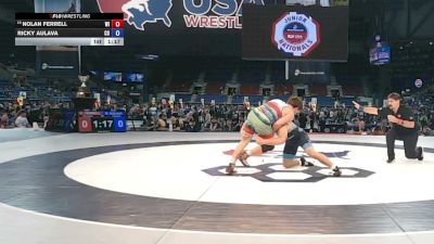 175 lbs Cons. Rd Of 16 - Nolan Ferrell, Wisconsin vs Ricky Aulava, Colorado