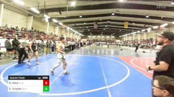 116 lbs Quarterfinal - Nathan Hare, Stout Wr Acd vs Samuel Urioste, NM Bad Boyz