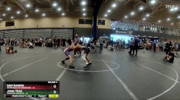 120 lbs Round 4 (8 Team) - John Trak, Hanover Hawkeye vs Sam Rankin, Riverheads MS Wrestling