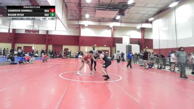 165 lbs Semifinal - Cameron Bonnell, Doughboys vs Shane Ryan, South Side Wrestling Club