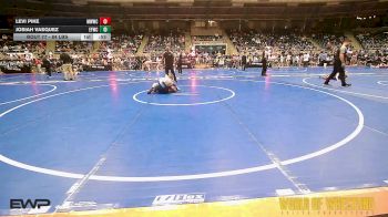 84 lbs Consi Of 8 #1 - Levi Pike, Michigan West Wrestling Club vs Josiah Vasquez, Elite Force Wrestling Club