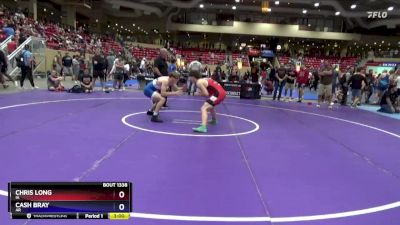 165 lbs Cons. Round 3 - Chris Long, IA vs Cash Bray, AR