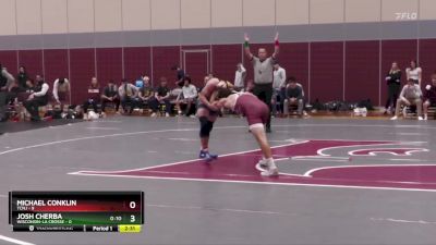 149 lbs Josh Cherba, Wisconsin-La Crosse vs Michael Conklin, TCNJ