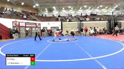 142-156 lbs 3rd Place Match - Guerin Boshears, Beech Grove vs Atticus Finley, Lawrence Central