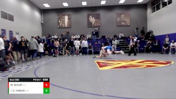 145 lbs Cons. Round 3 - Caleb Hallock, Pope John Paul vs William Schuft, Cleveland