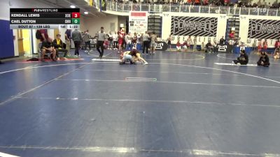 139 lbs R-64 - Kendall Lewis, Science Hill-TN vs Cael Dutton, Christian Brothers Acad.-NJ