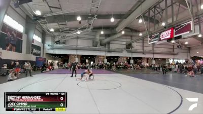 126 lbs Cons. Round 1 - Deztiny Hernandez, El Paso Wildcats Wrestling Club vs Joey Cimino, Righteous Wrestling Club
