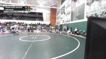 132 lbs 1st Place Match - Jake Allan, Villa Park vs Eduardo Miguel Montecino, St John Bosco
